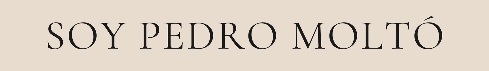 Soy Pedro Moltó | Salud, Bienestar y Agua Hidrogenada